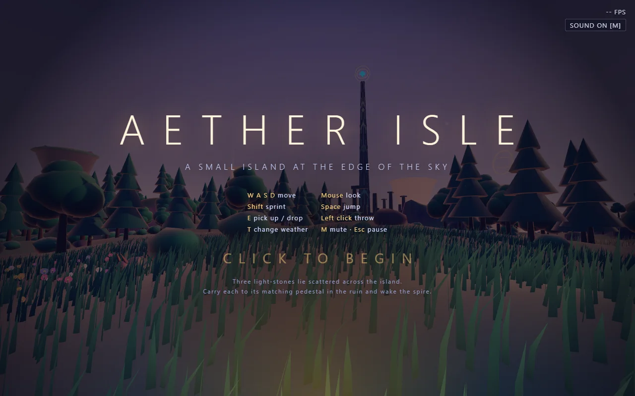 Sonnet 5.5 builds a floating island in one HTML file