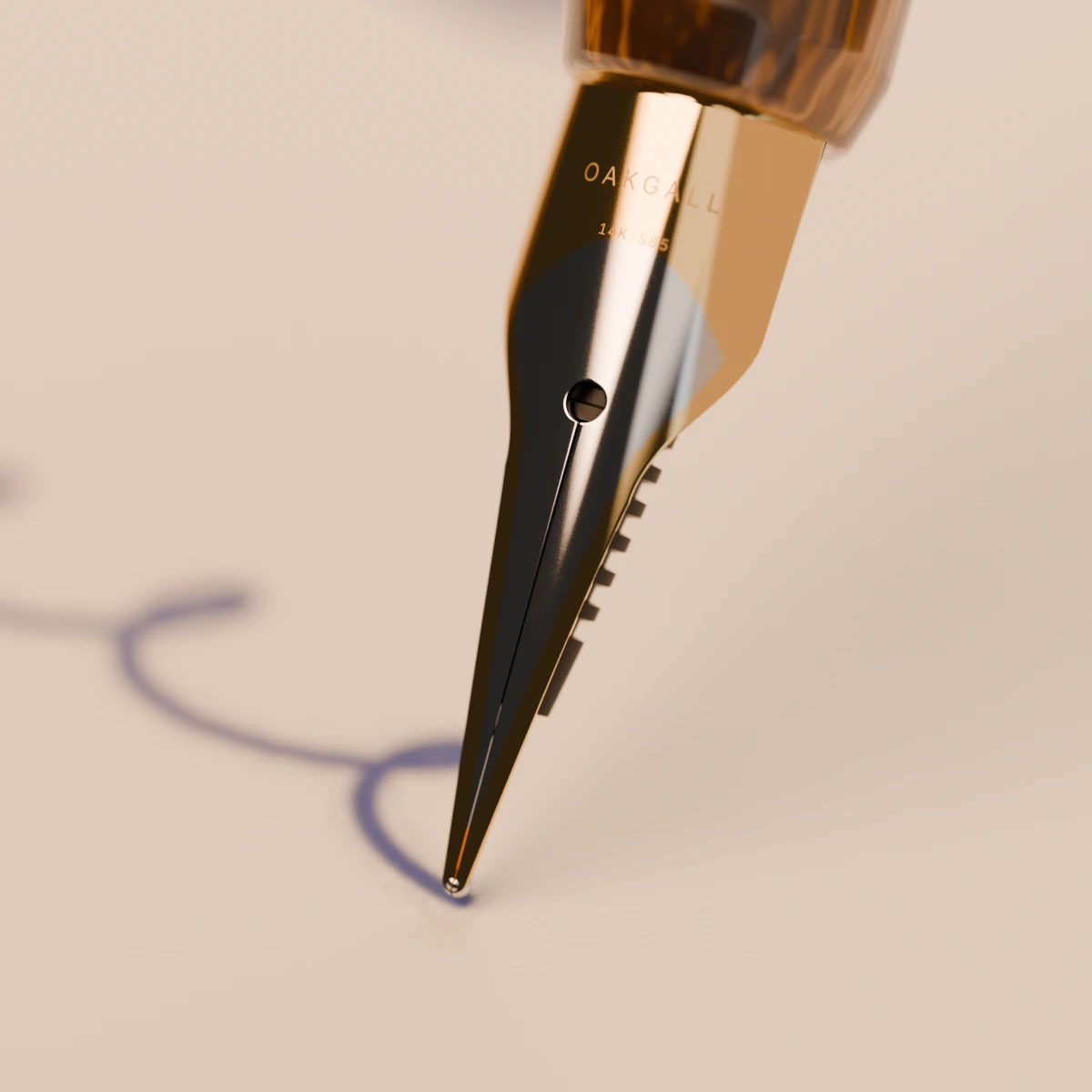 The Burin nib, close up